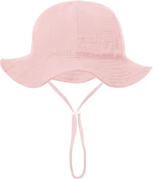 Baby Sun Hat Toddler Infant Cap Kid Beach Hats Swimsuit with UPF 50  Protective Sunscreen Newborn Bucket Hat for Boys Girls