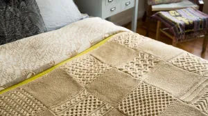 Cabled Afghan