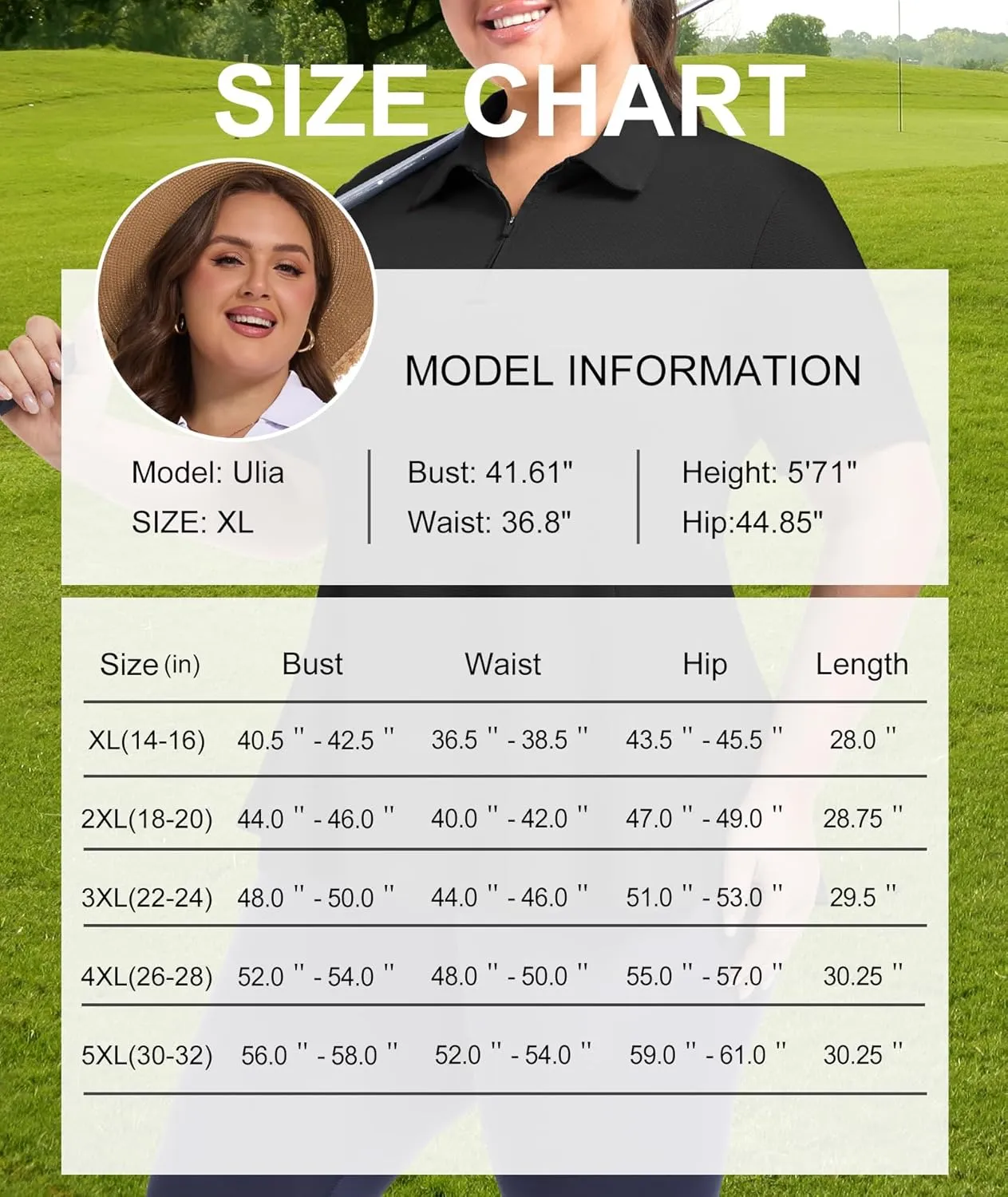 Casei Women's Plus Size Golf Polo Shirts Short Sleeve Collared Tennis Workout Tops Loose Fit UPF 50 