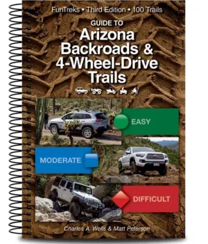 GT Arizona Backroads & 4-Wheel (FunTreks Guidebooks) Spiral-bound  Picture Book, July 10, 2020