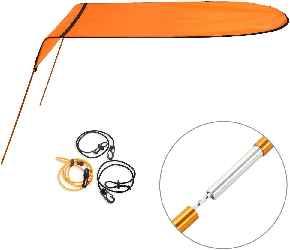 Lixada Kayak Boat Canoe Sun Shade Canopy for Single Person