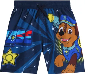 Nickelodeon Boys Swim Trunks - Paw Patrol Chase Marshall Rubble TMNT UPF 50  Boys Swim Shorts for Toddler and Little Boy