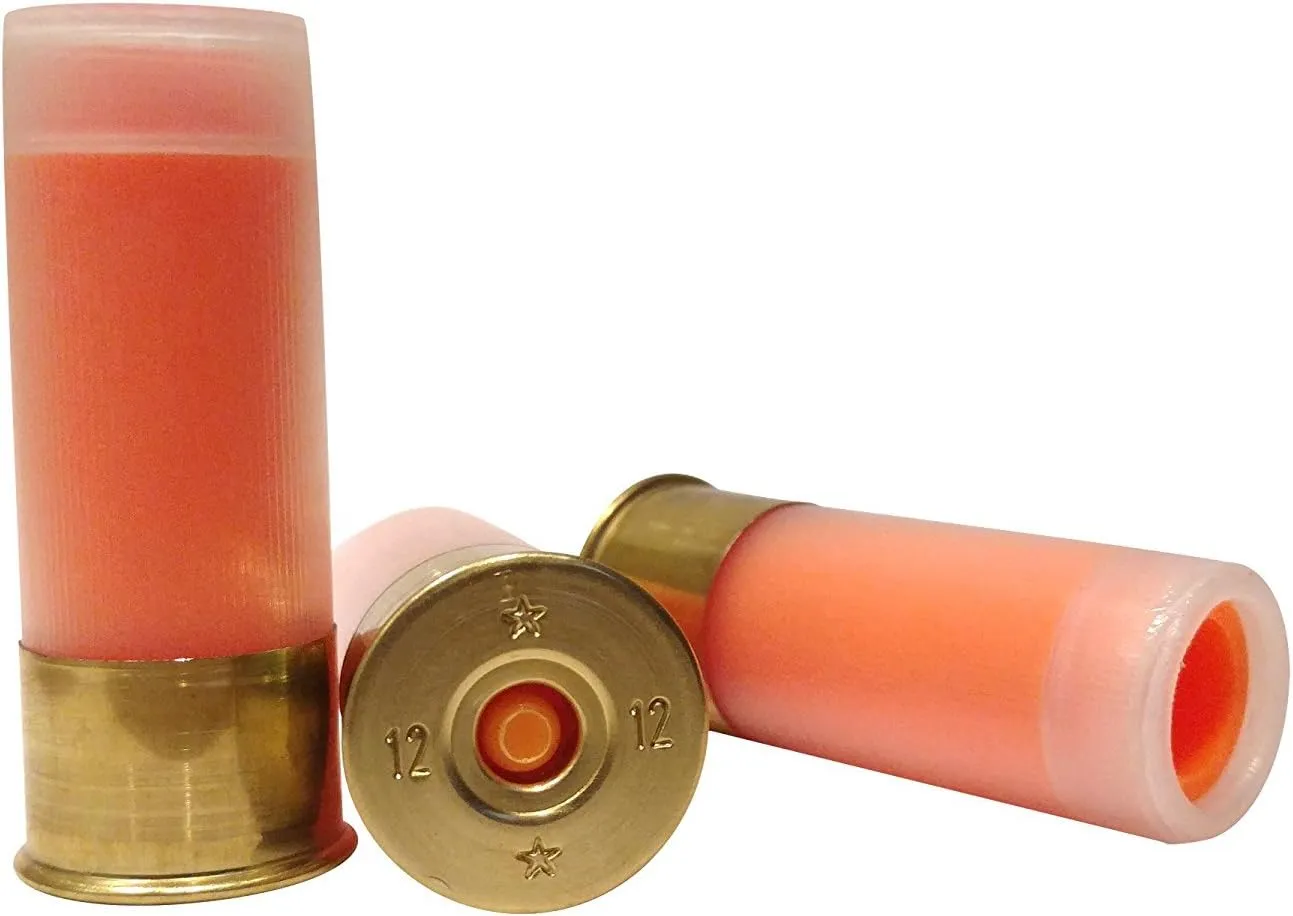 ST Action Pro 12 Gauge Snap Caps  Orange Safety Trainer Dummy Rounds, Reusable Dry Fire Training Ammunition (5-Pack) for Gun Owners