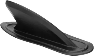 Surfboard Accessory PVC Black Surfing Side Fin for Paddle Board Stability, Made of Soft Material for Various Inflatable Surfboards, Increase Directionality, for Surf Enthusiasts
