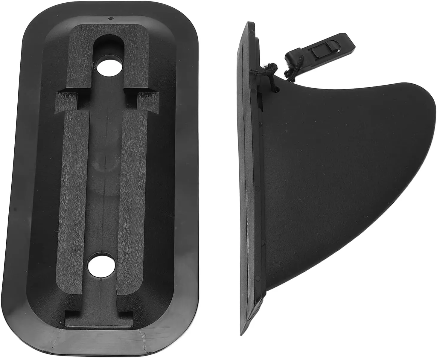 SYH&AQYE Detachable Paddle Board Fin, Plastic Surfboard Fin Adjustable Surfboard Replacement, Quick Release Slide Surfboard Fin for Inflatable Surfboards, Longboards