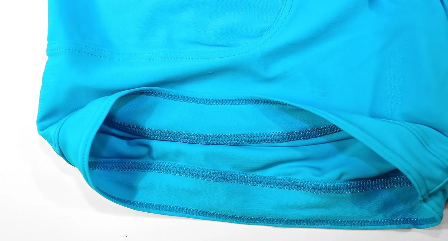 Taddlee Men Swimwear Swimsuits Solid Basic Long Swim Boxer Trunks Board Shorts