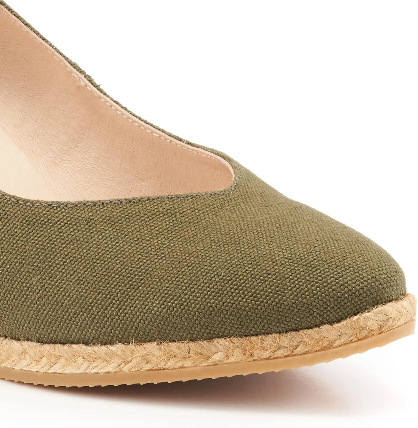 VISCATA Roses Espadrille Canvas Wedges Spain Handmade 2  Heel Woman Wedge Pumps with Organic Cotton Canvas and 100% Natural Jute Midsole for All Occasions: Casual, Work, Party