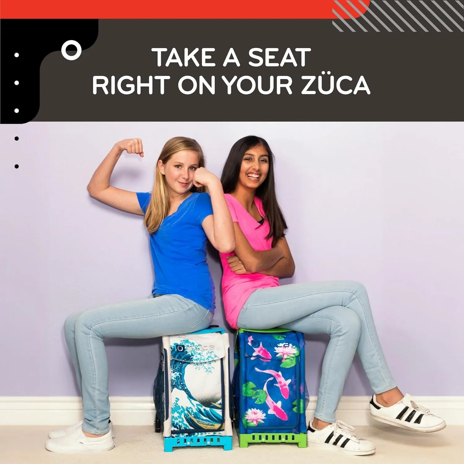 ZUCA Sport Frame with Built-in Seat (Choose Your Color), for Any Sport Insert Bag